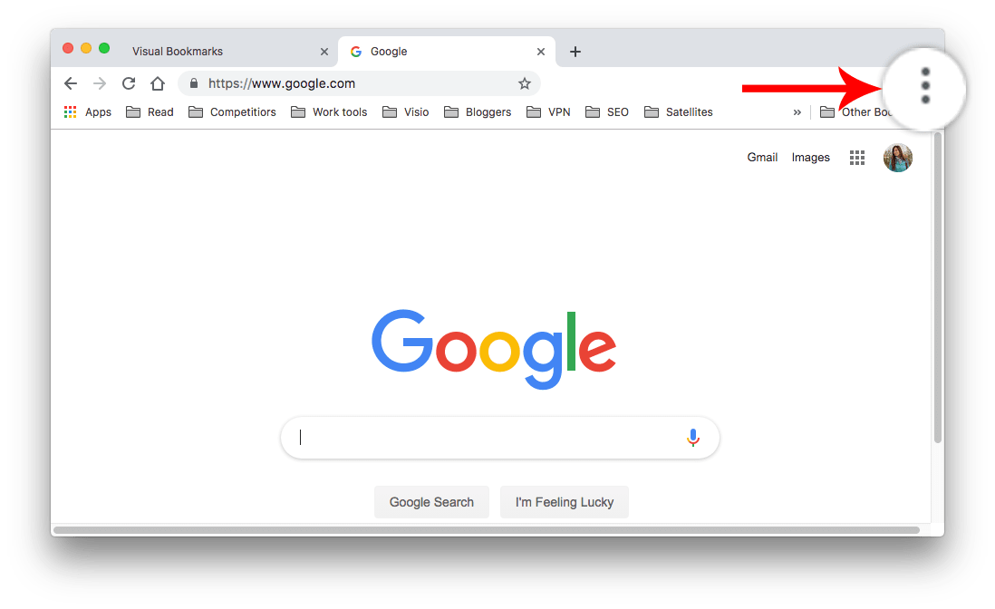 remove bookmarks in chrome for mac